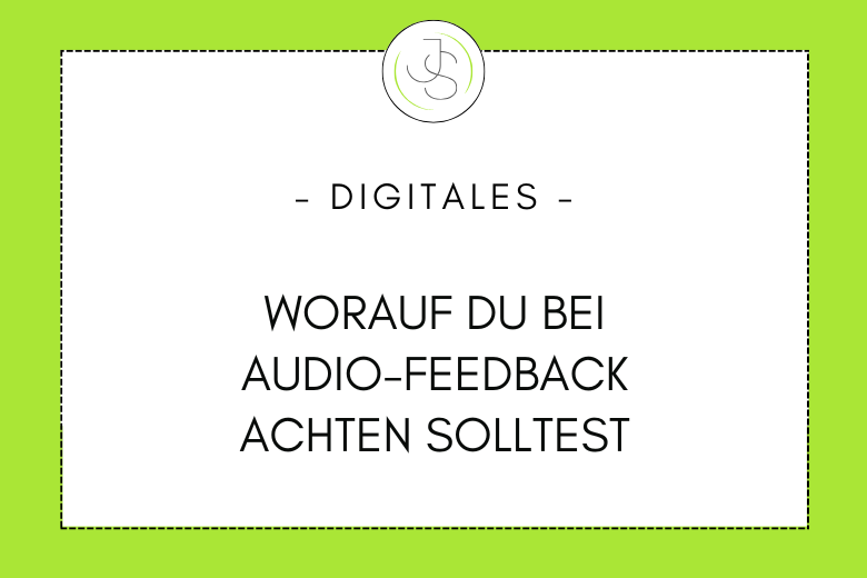 Audio-Feedback an deine Schüler:innen
