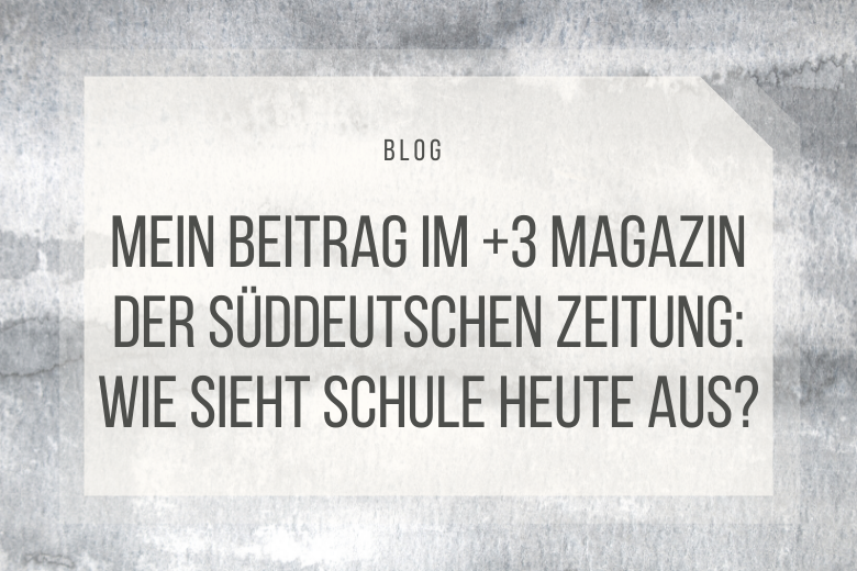 Besser als ihr Ruf: Mein Kommentar im +3 Magazin der Süddeutschen Zeitung